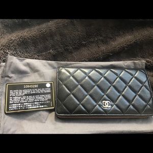 Chanel Black Wallet